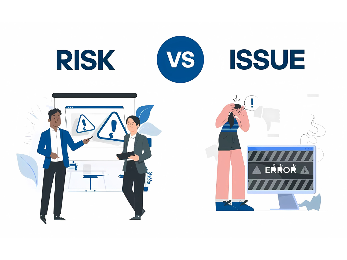 phân biệt giữa risk và issue