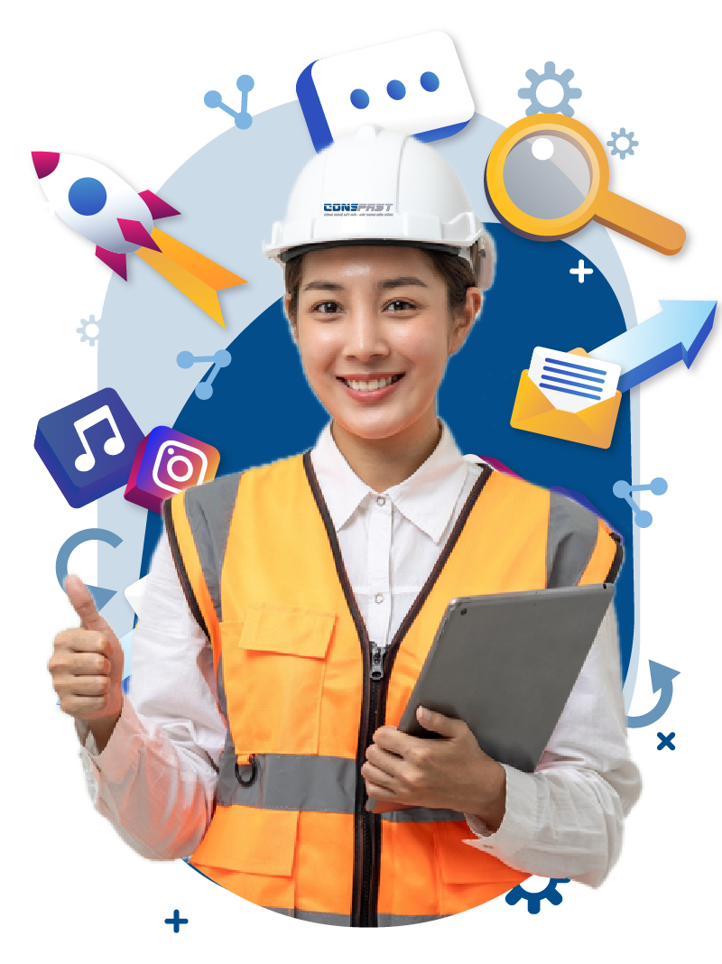 Xây dựng thương hiệu & tăng khách hàng với website chuyên nghiệp Consfast