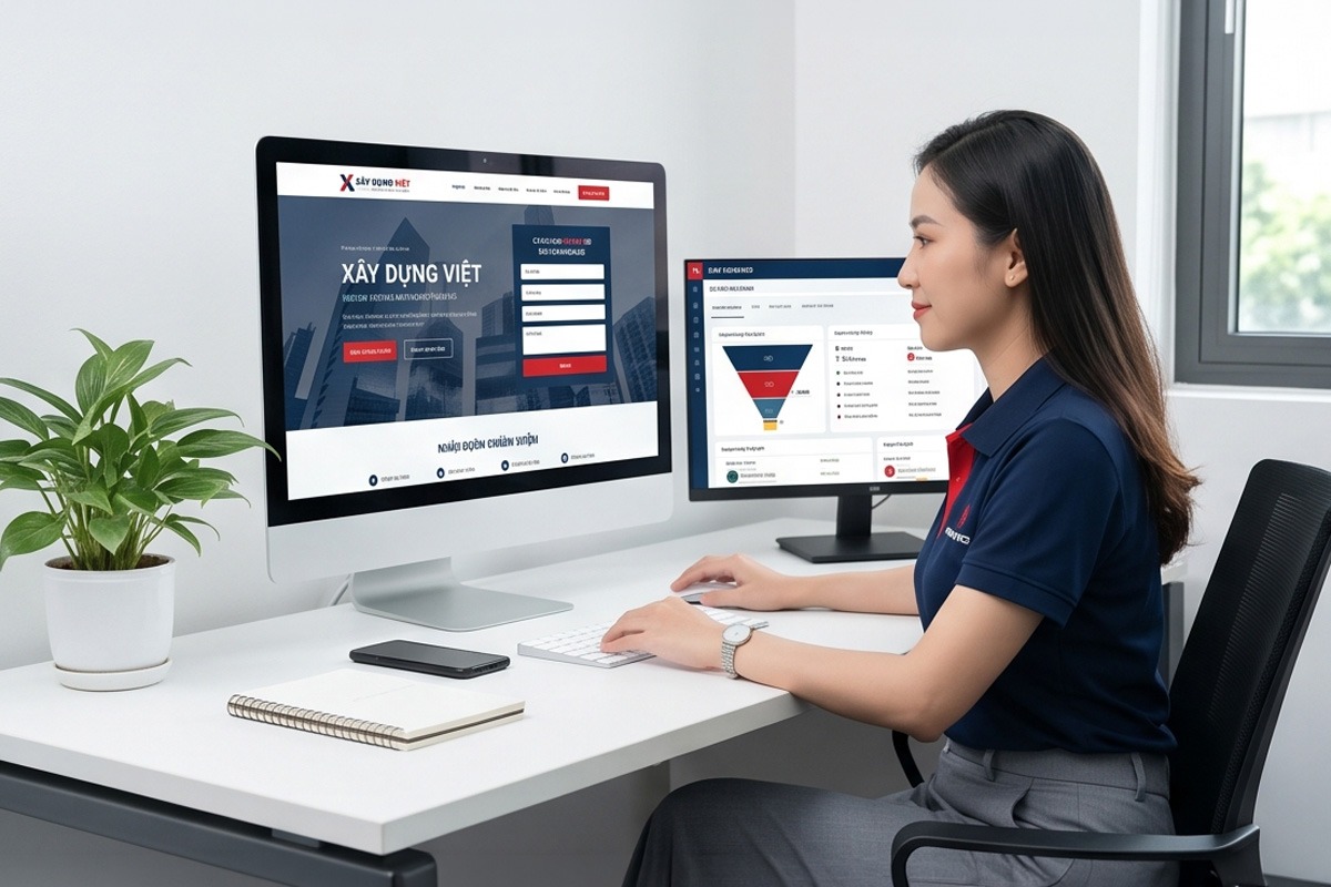 1. Website + CRM