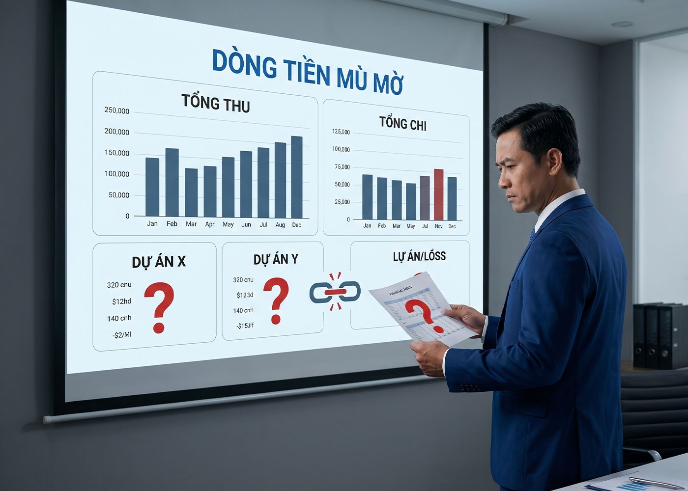 Dòng tiền mù mờ
