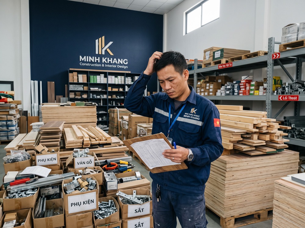 Vật tư hao hụt nhưng không được kiểm soát