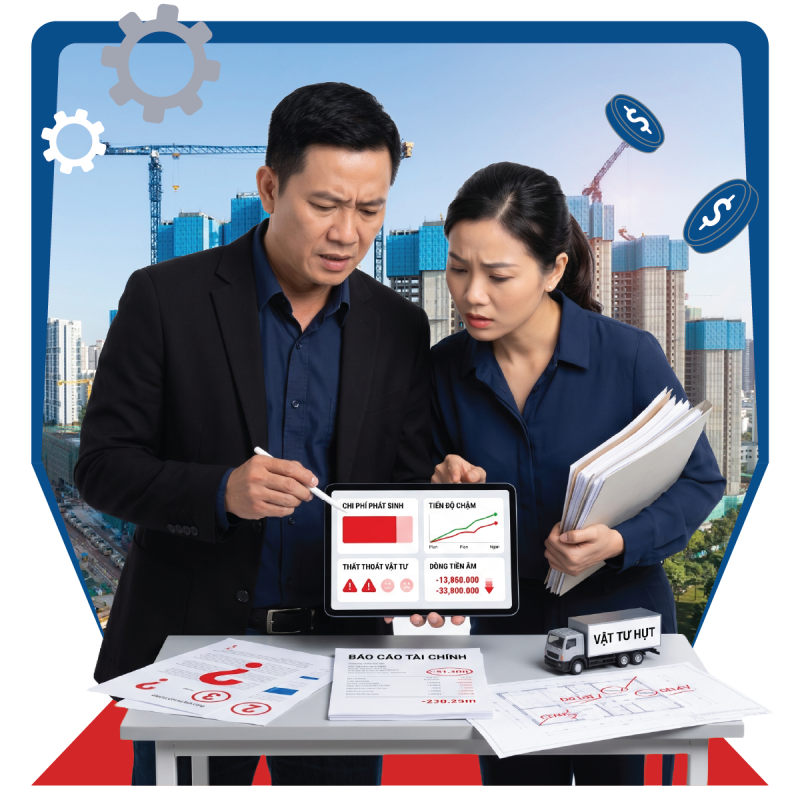 Doanh nghiệp thi công đang mất kiểm soát ở đâu?