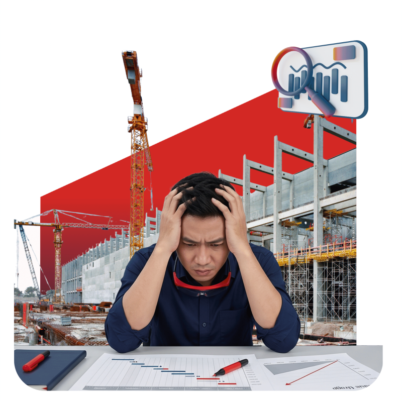 Tiến độ không rõ vì dữ liệu không chạy theo thời gian thực