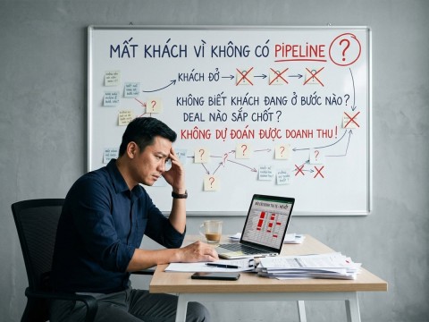 4. Mất vì không có pipeline